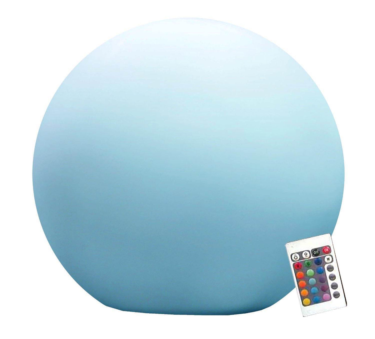 Illuminate Orbit 18" Waterproof Floating LED Light Ball with Remote (Open Box)