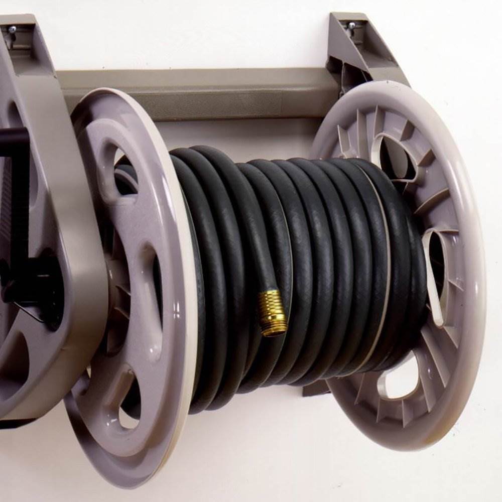 Suncast Hose Handler 200ft Capacity Wall-Mounted Garden Hose Reel (Open Box)