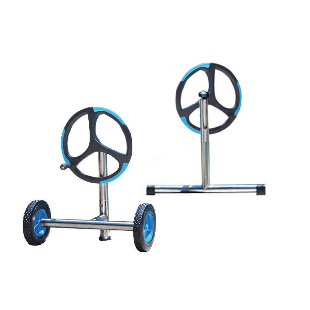 Kokido Thor 18.1 Ft Stainless Steel Wheeled Pool Cover Reel K949BX/80 (Open Box)