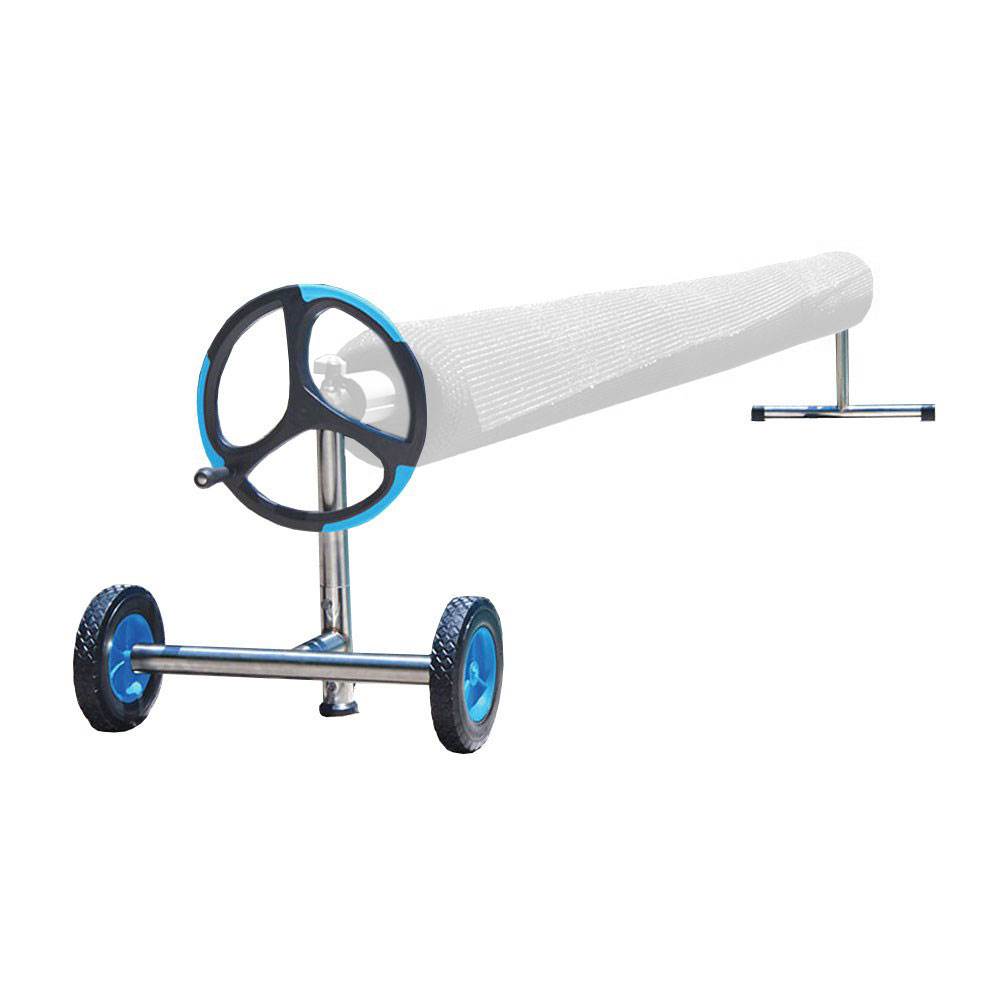 Kokido Thor 18.1 Ft Stainless Steel Wheeled Pool Cover Reel K949BX/80 (Open Box)