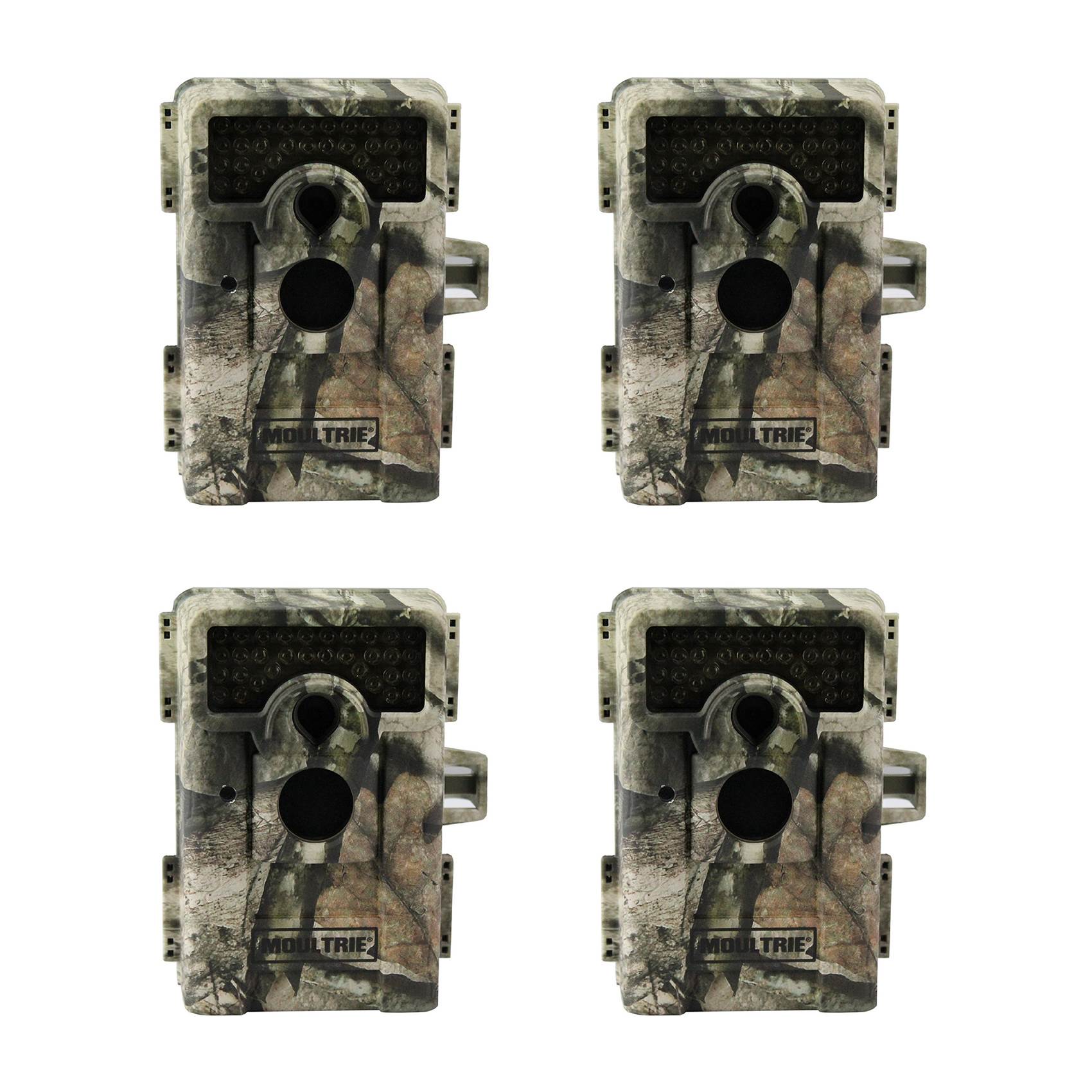 Moultrie M-990i No Glow Mini Trail Game Camera, 4 Pack (Certified Refurbished)