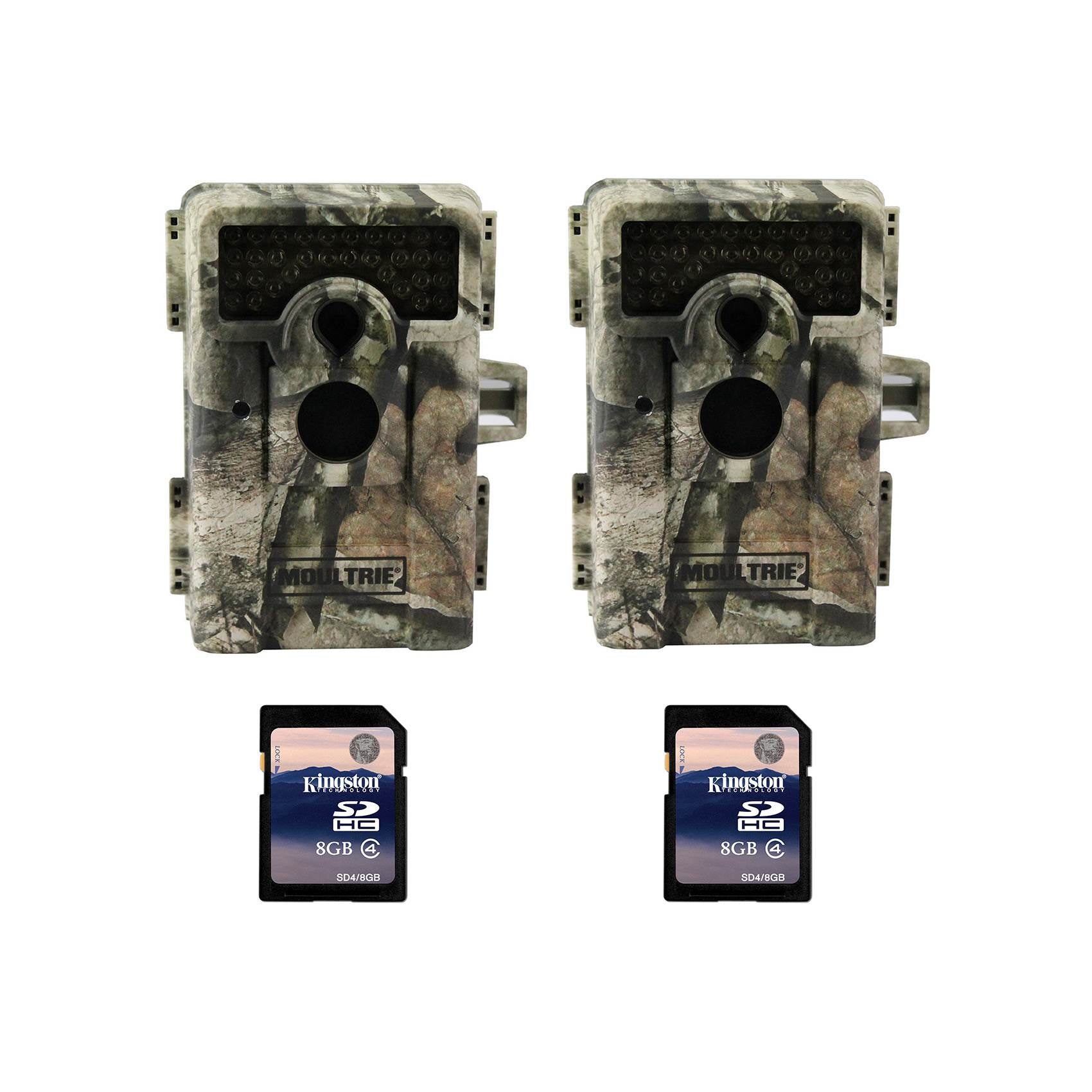 Moultrie M-990i Mini Game Camera, 2 Pack with SD Cards (Certified Refurbished)