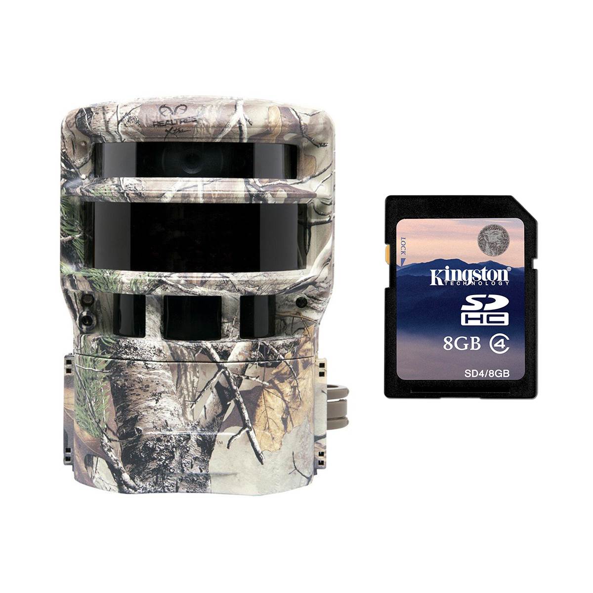 Moultrie 150i 8 MP Hunting Game Camera (Certified Refurbished) + 8 GB SD Card