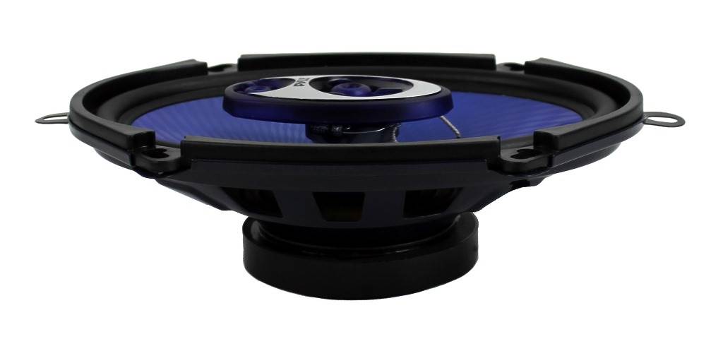 Pyle PL573BL 5x7" 300 Watts 3-Way Car Coaxial Speakers Stereo Blue, Pair - VMInnovations