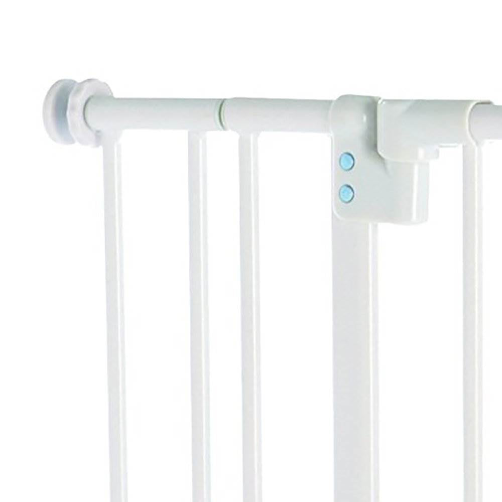 North States Supergate Easy Close 7" White Baby Safety Gate Extension (Used)