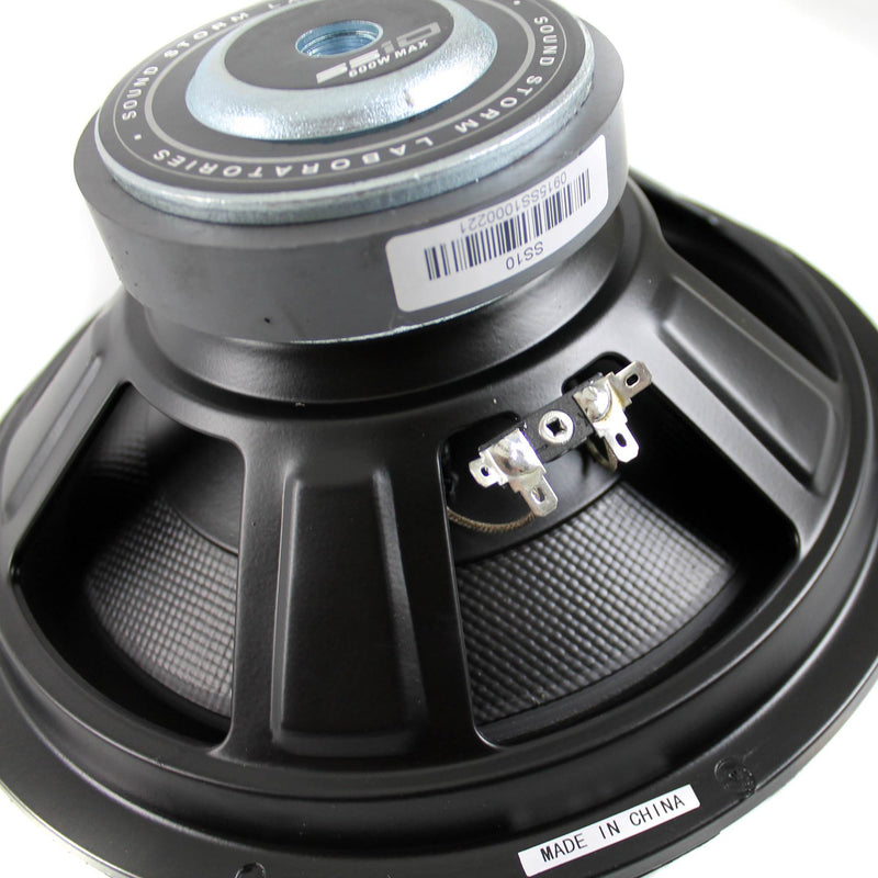 Sound Storm SS12 12" 800W Subwoofer + Shallow Enclosure + Amplifier & Wiring Kit