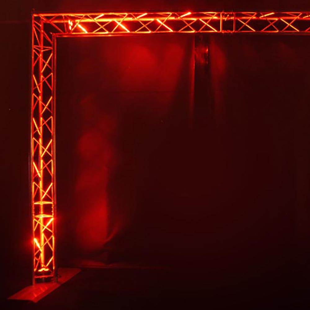 Chauvet Trusst Post Kit Lighting Truss System + Transport Case + 8 Truss Clamps