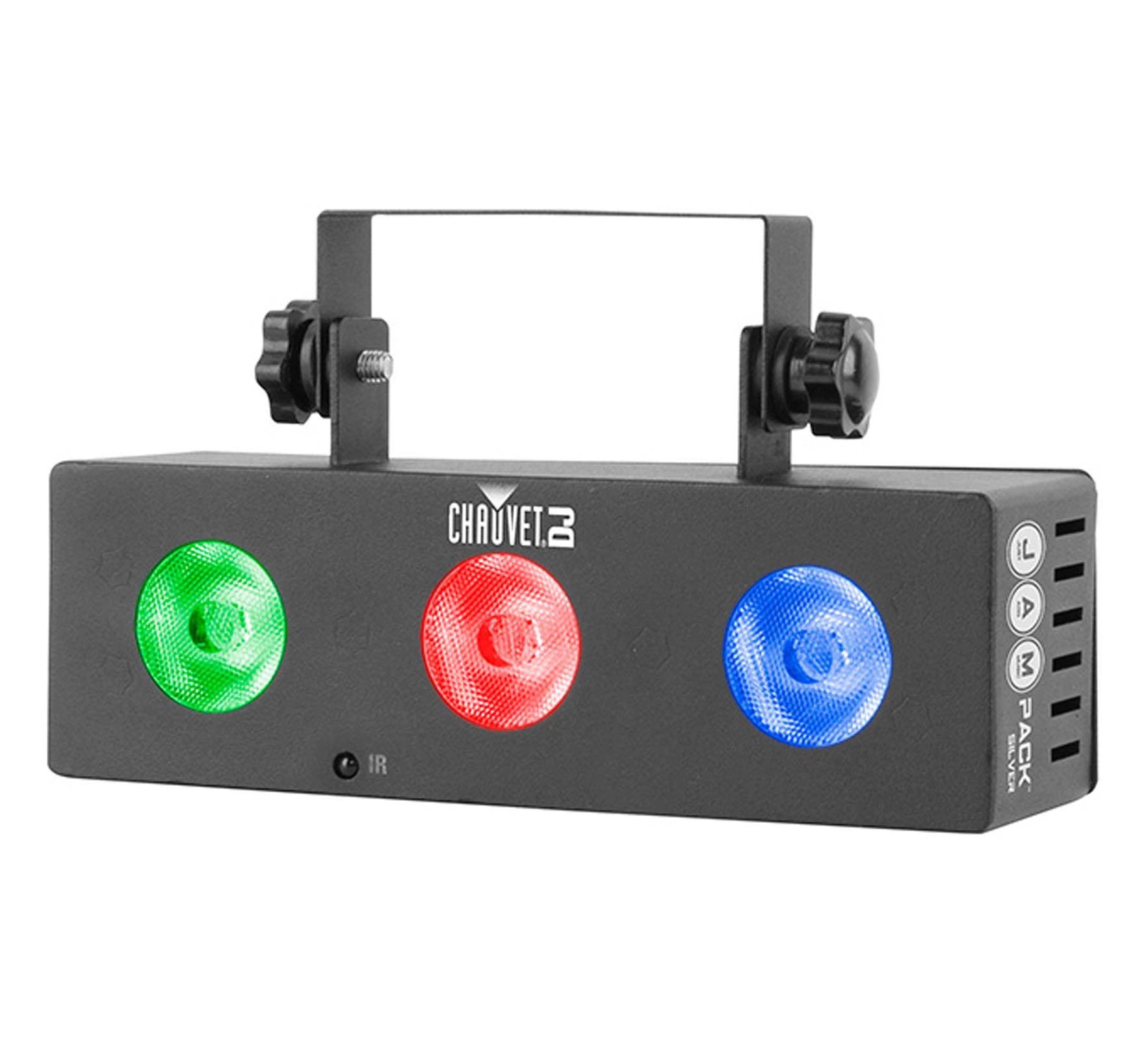 Chauvet DJ JAM Pack Silver Light Effects Package + Hurricane H700 Fog Machine