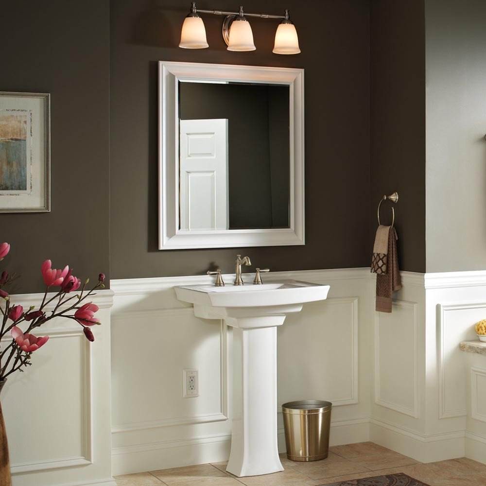 Delta Faucet Cassidy 2 Handle Widespread Lavatory, Champagne Bronze (Open Box)