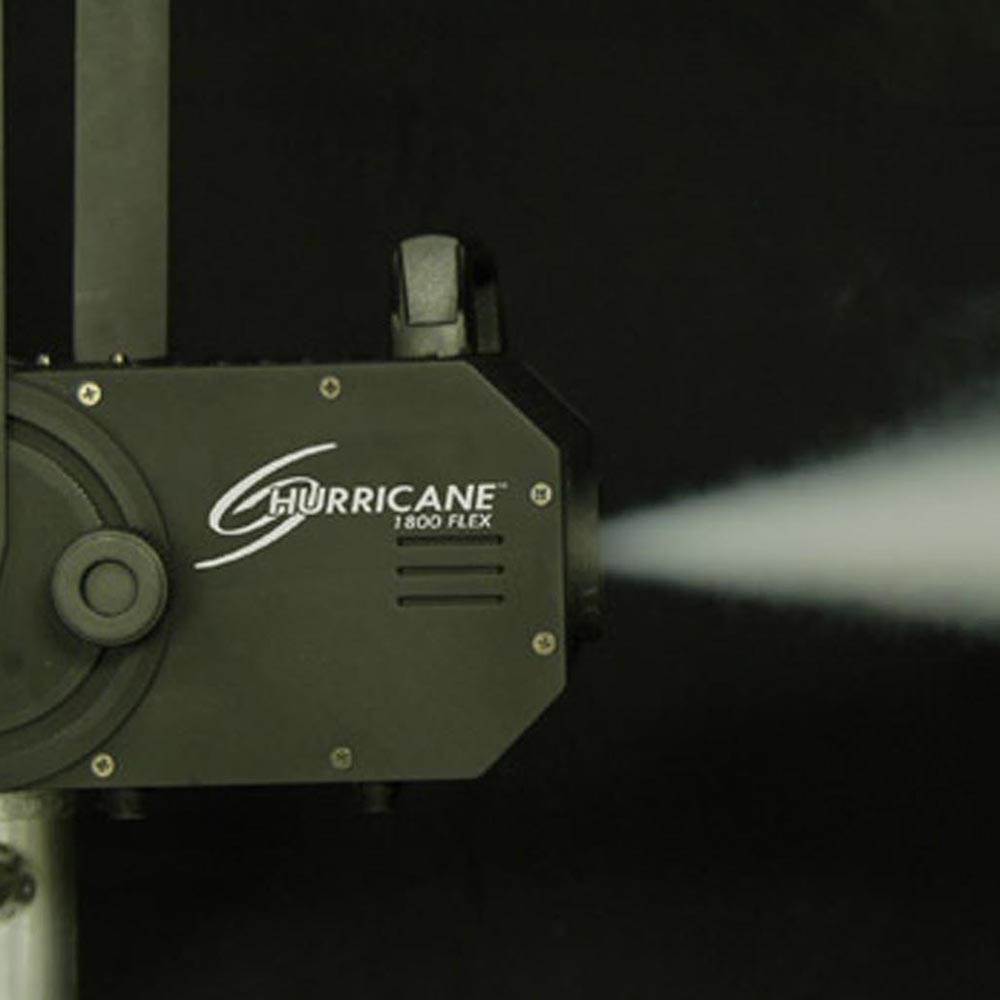 Chauvet H1800FLEX Hurricane Fog/Smoke Pro Machine + Fog Juice Fluid (1 Gallon) - VMInnovations