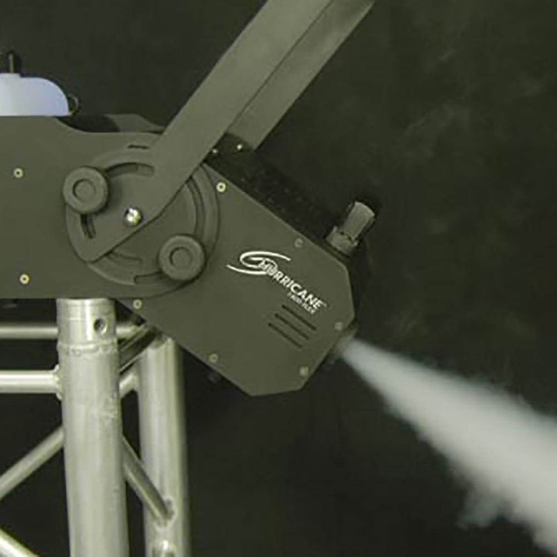 Chauvet H1800FLEX Hurricane Fog/Smoke Pro Machine + Fog Juice Fluid (1 Gallon)