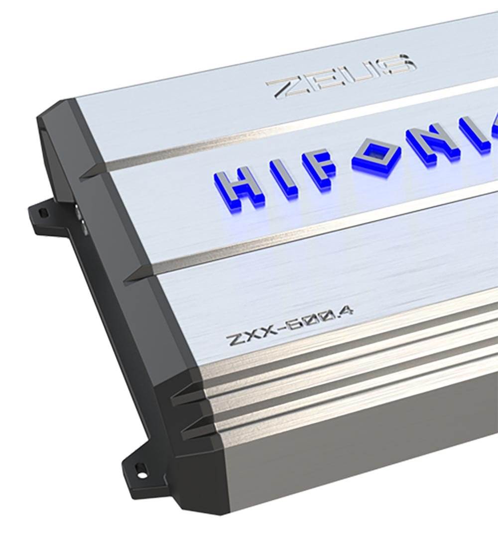Hifonics 600 Watt 4 Channel Class A/B Bridgeable Car Amp Amplifier (Open Box)