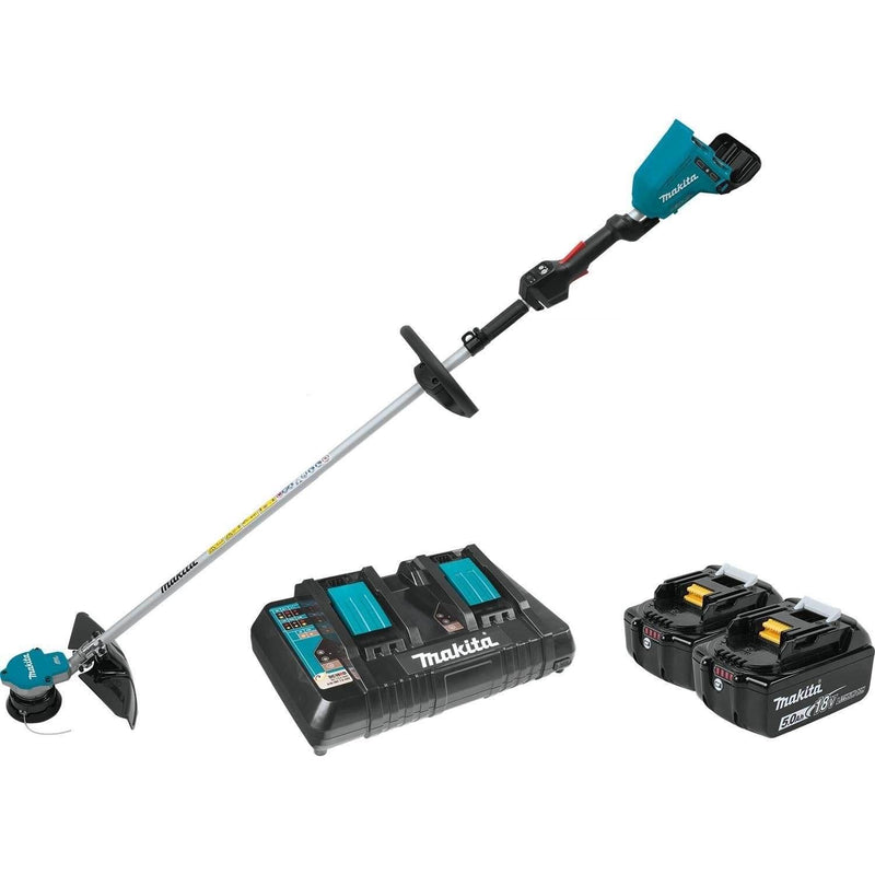 Makita 18 Volt X2 LXT Lithium-Ion Battery Cordless Electric String Trimmer Kit