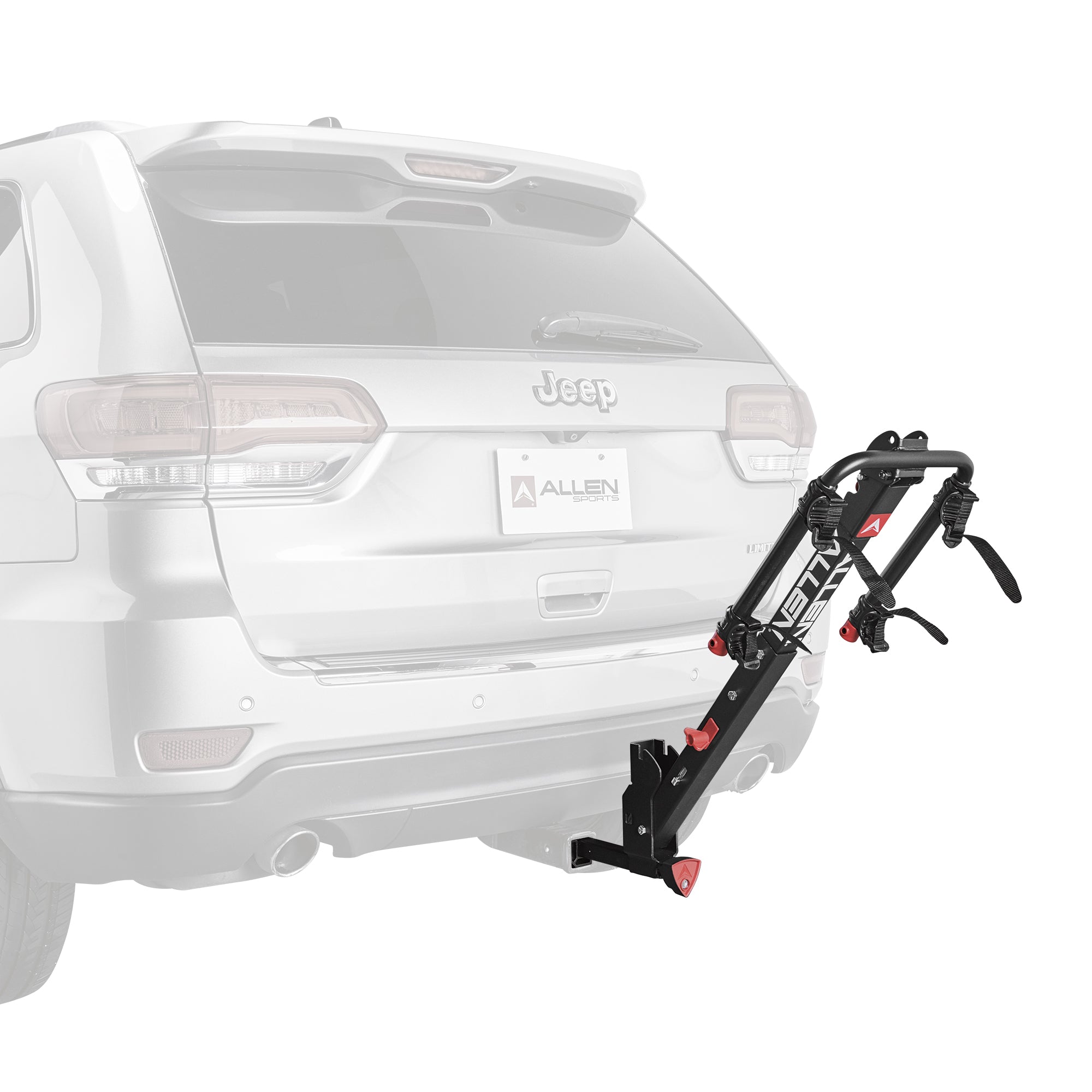 Allen Sports Locking 2-Bike Carrier for 1 1/4 in. and 2 in. Hitch (Open Box)