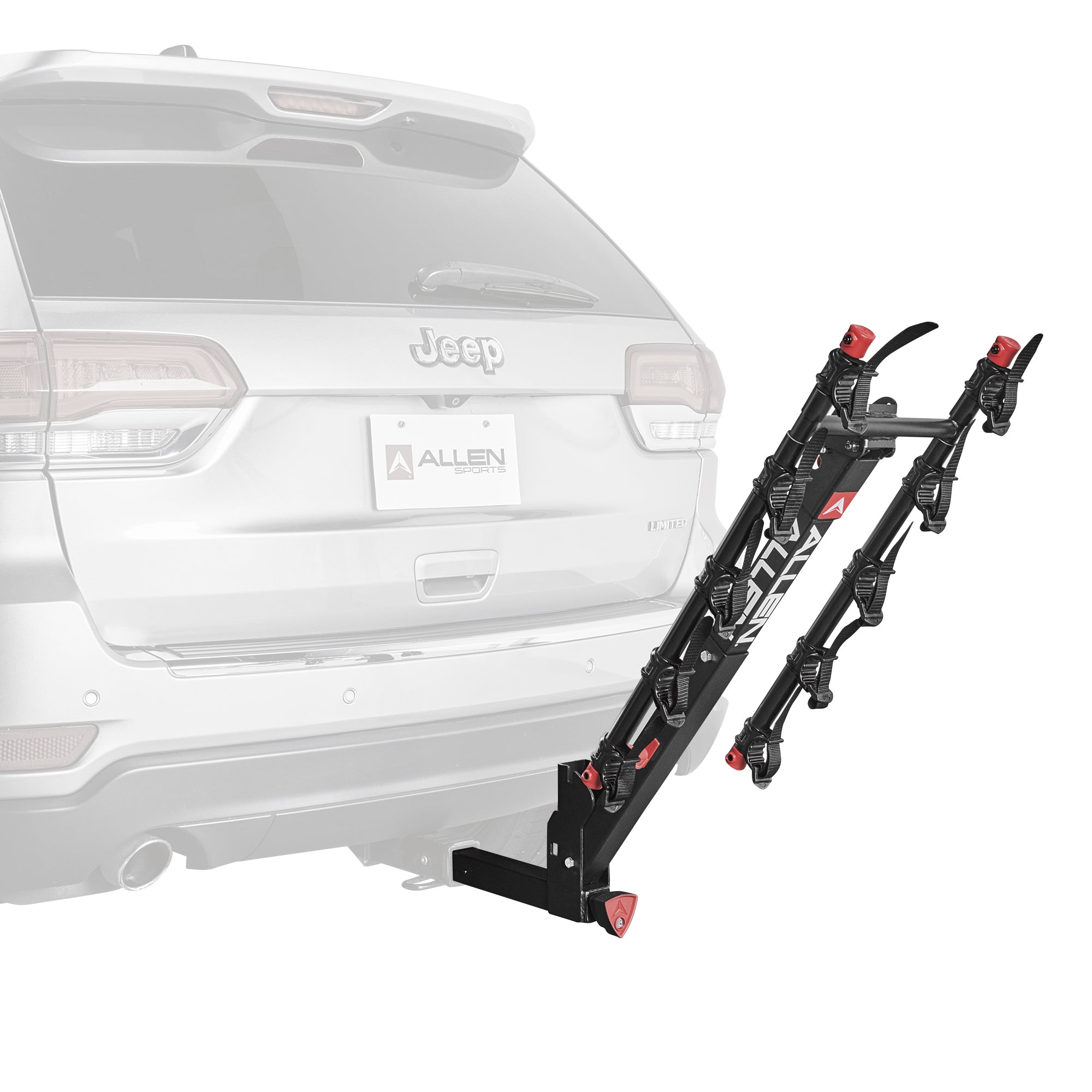 Allen Sports Deluxe+ Locking Quick Release 5-Bike Carrier for 2in Hitch (Used)