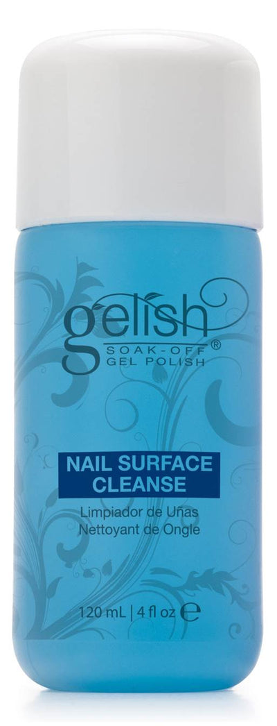 Gelish Full Size Gel Nail Polish Basix Care Kit + Remover & Cleanser (Open Box)