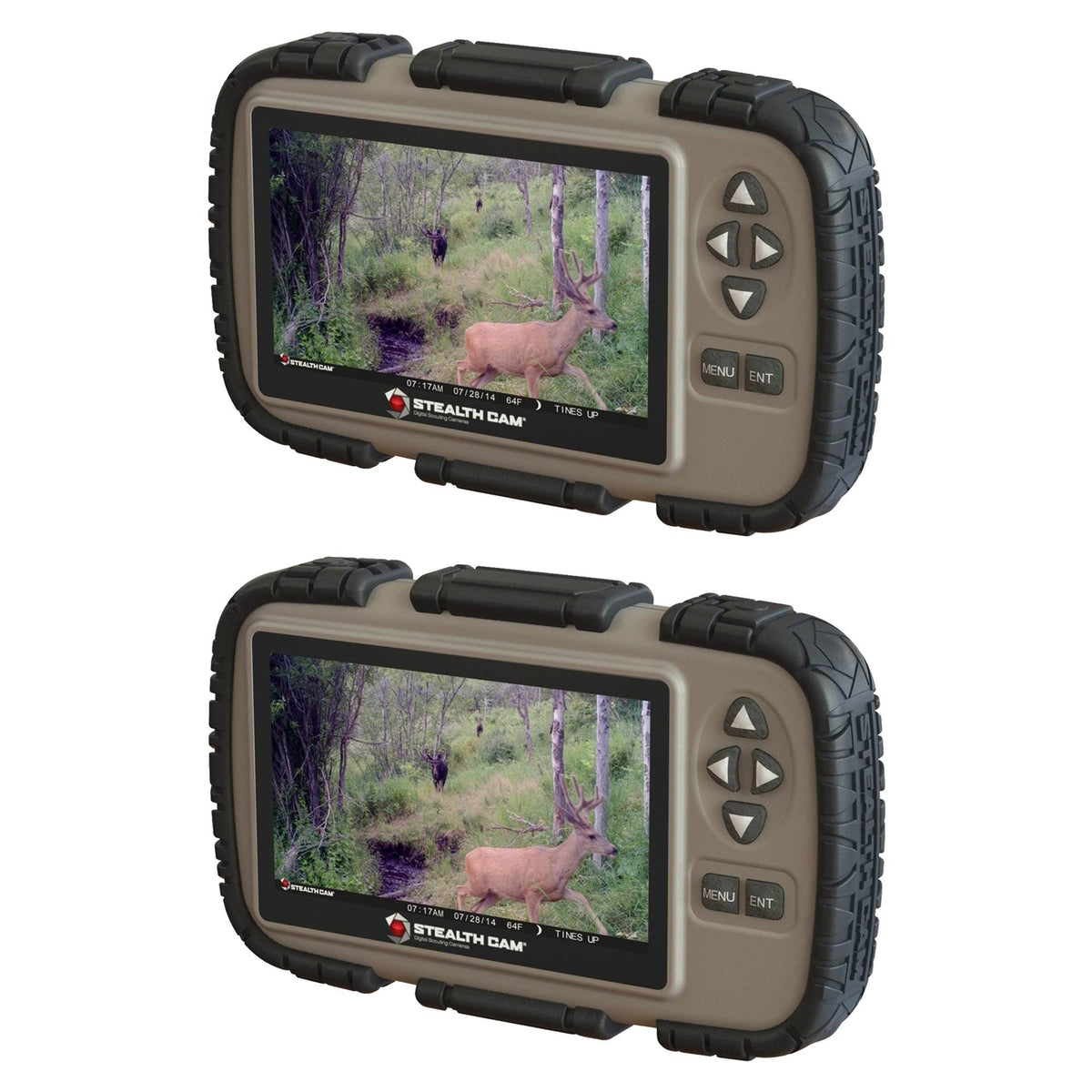 Stealth Cam LCD Photo Viewer & SD Card Reader, 2 Pack (Certified Refurbished)