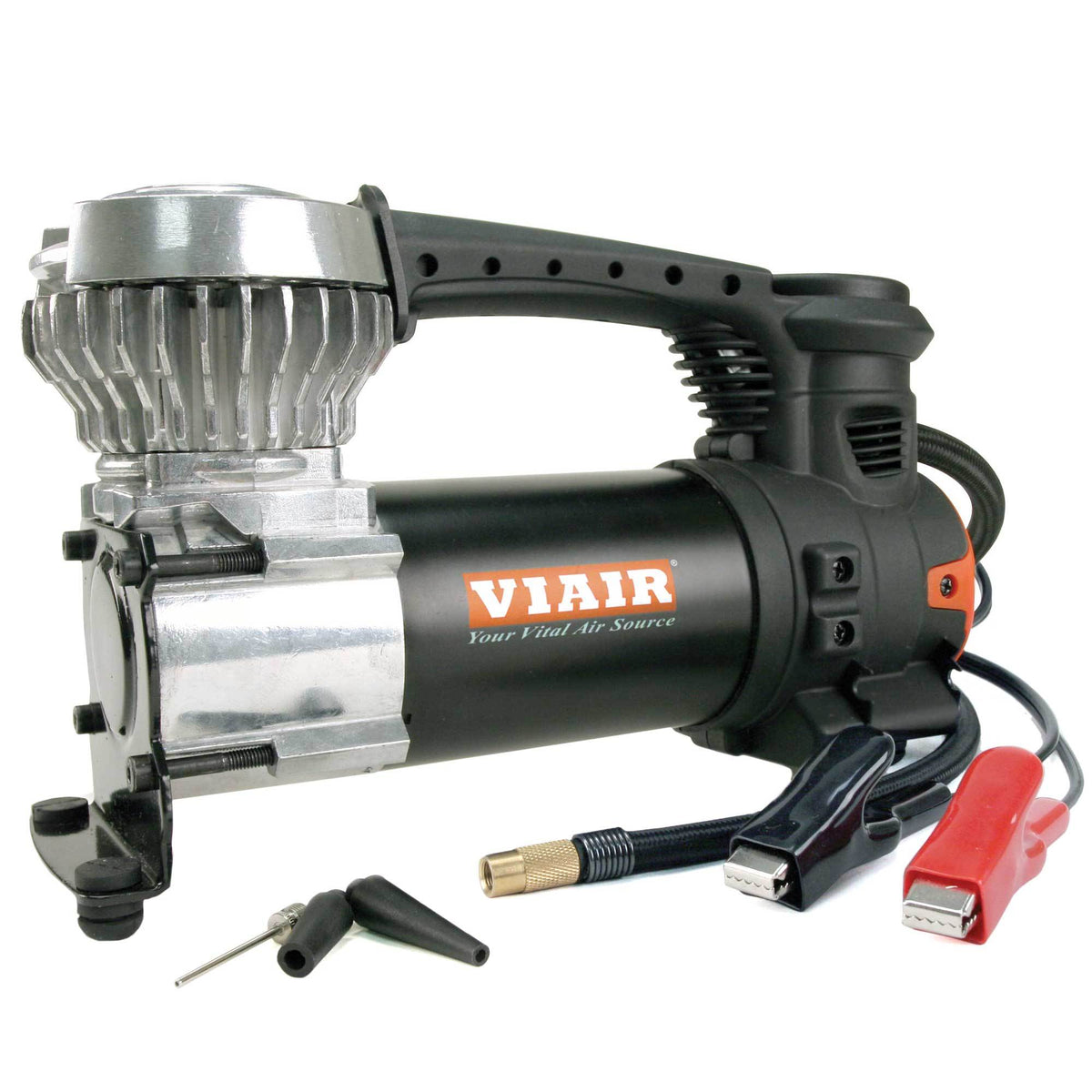 Viair 87P Portable Compressor Kit w/ Power Cord, Battery Clamps & Bag (Damaged)