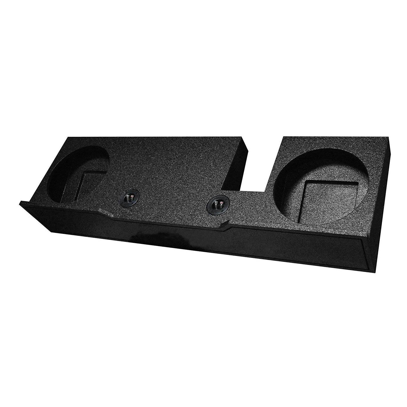 QPower Dual 12" Sealed Subwoofer Enclosure Box, Ford F-150 SuperCrew 2004-2008
