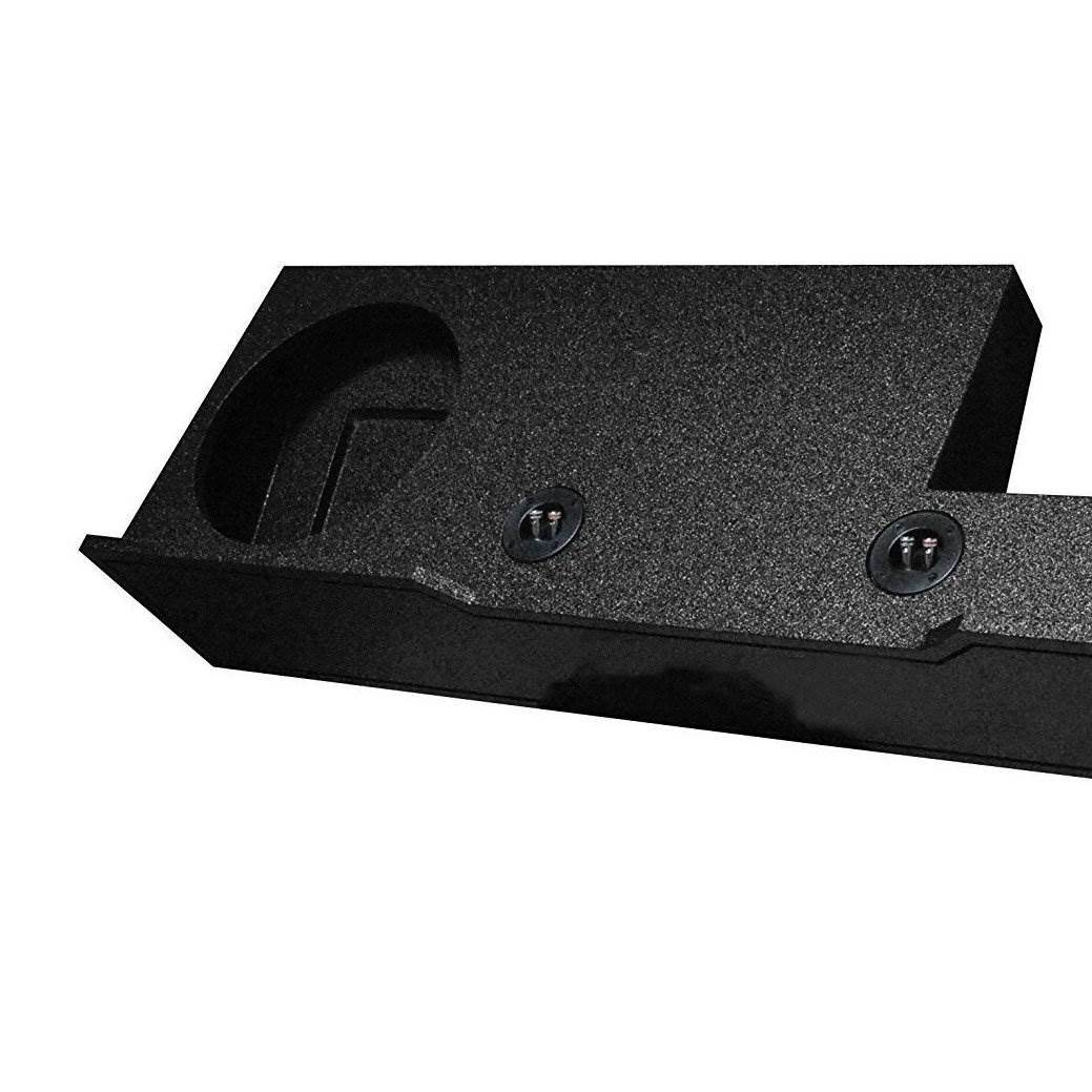 QPower Dual 12" Sealed Subwoofer Enclosure Box, Ford F-150 SuperCrew 2004-2008