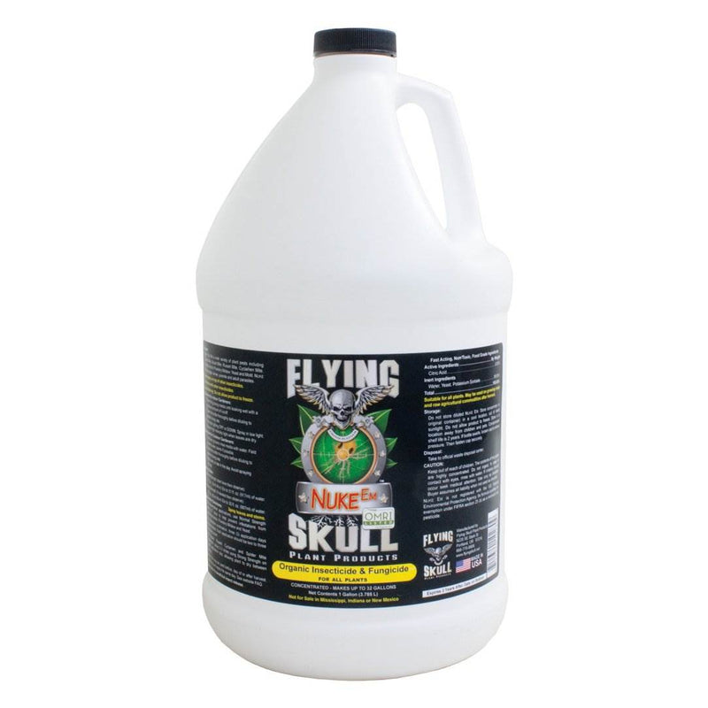 Flying Skull FSIN103 Nuke Em Organic Gardening Insecticide & Fungicide, 1 Gallon