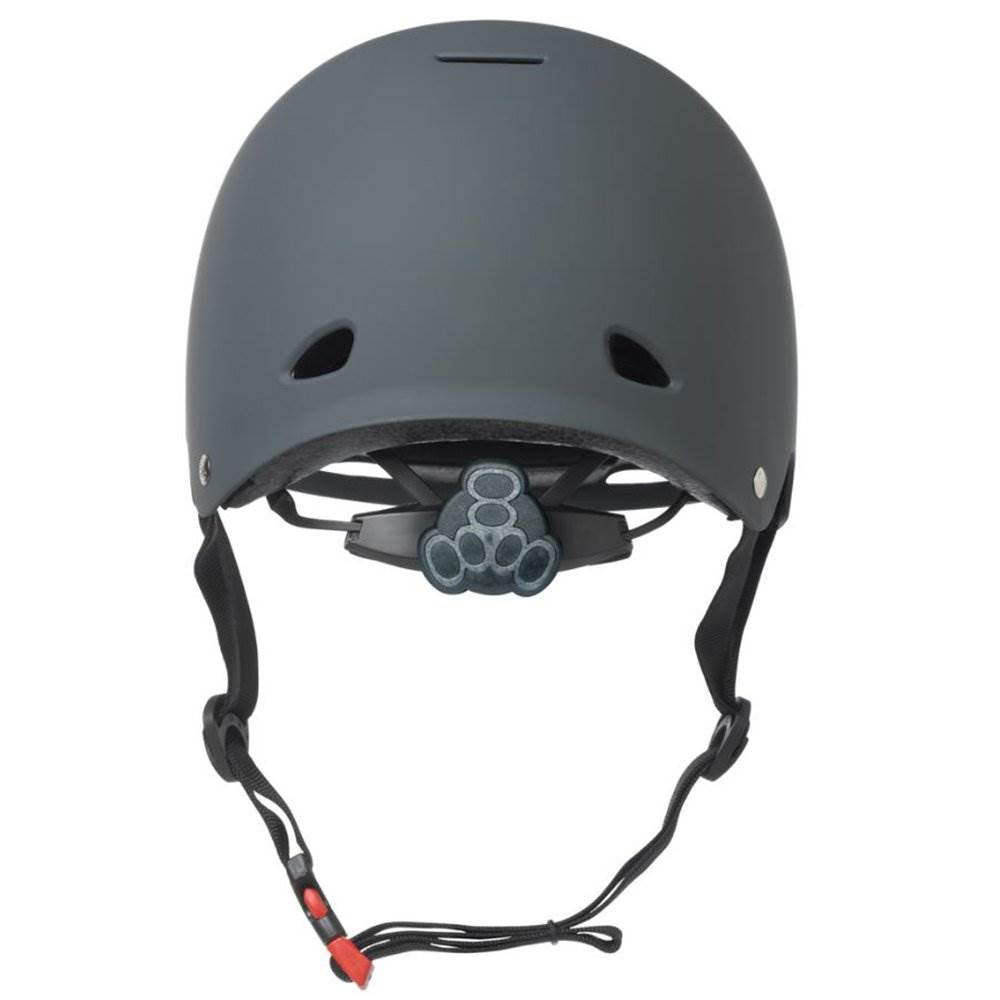 Triple 8 Gotham Gun Matte Rubber Bike/Skateboard Helmet, S/M (Open Box)