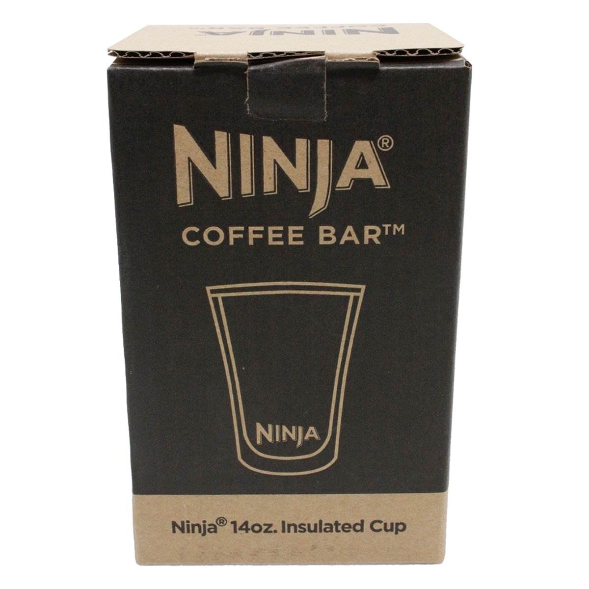 Ninja 14 Ounce Microwave Safe Double-Insulated Cup for Ninja Coffee Bar (Damaged)
