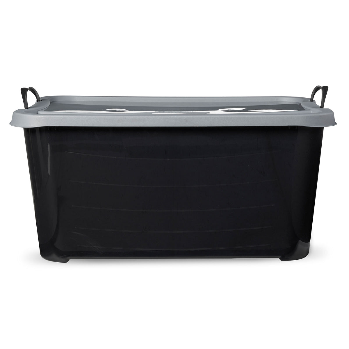 Life Story Black Stackable Closet Storage Box , 55 Quart | Open Box (24 Pack)