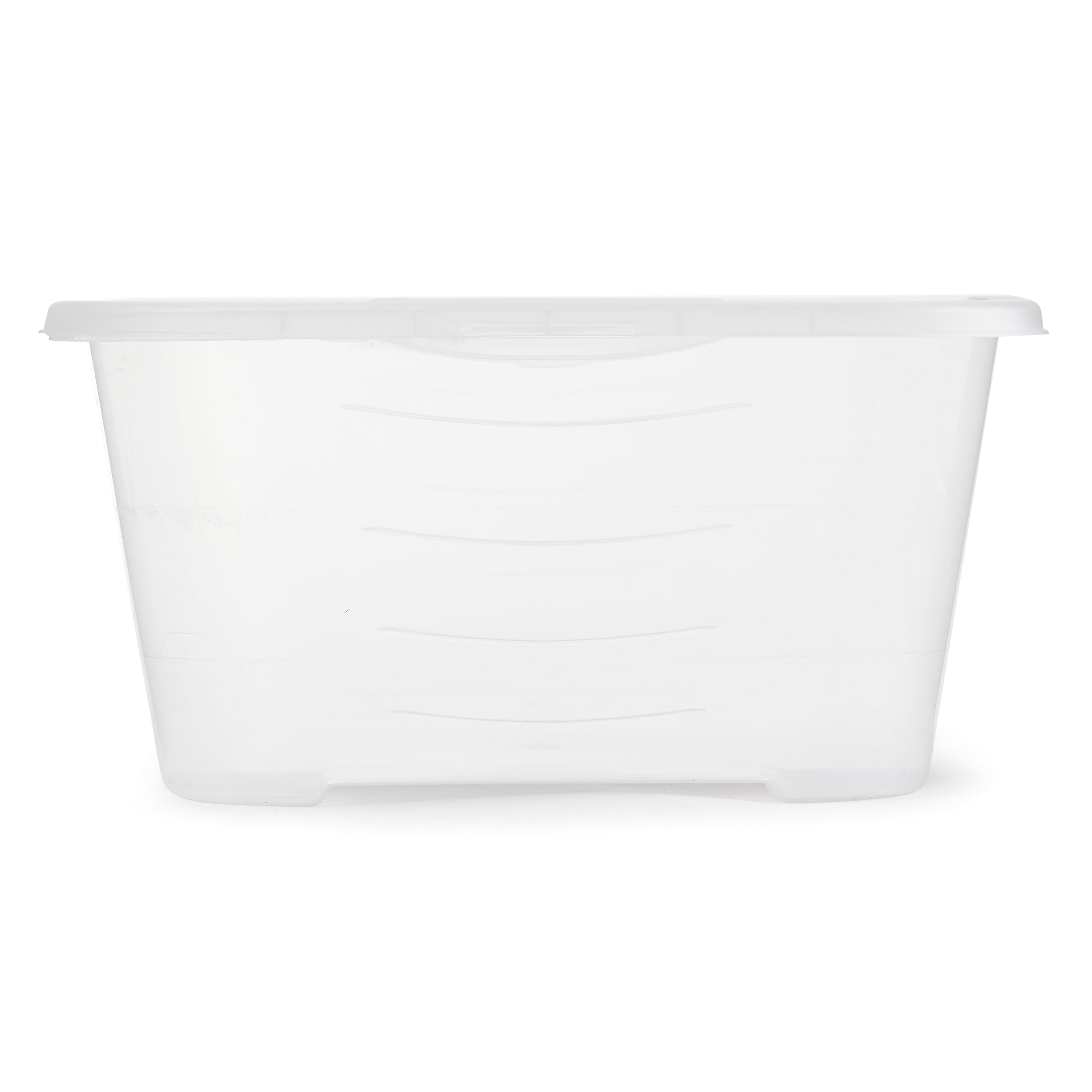Life Story 5.7/6 Liter/Quart Clear Stacking Storage Box Clear Container, 72 Pack - VMInnovations
