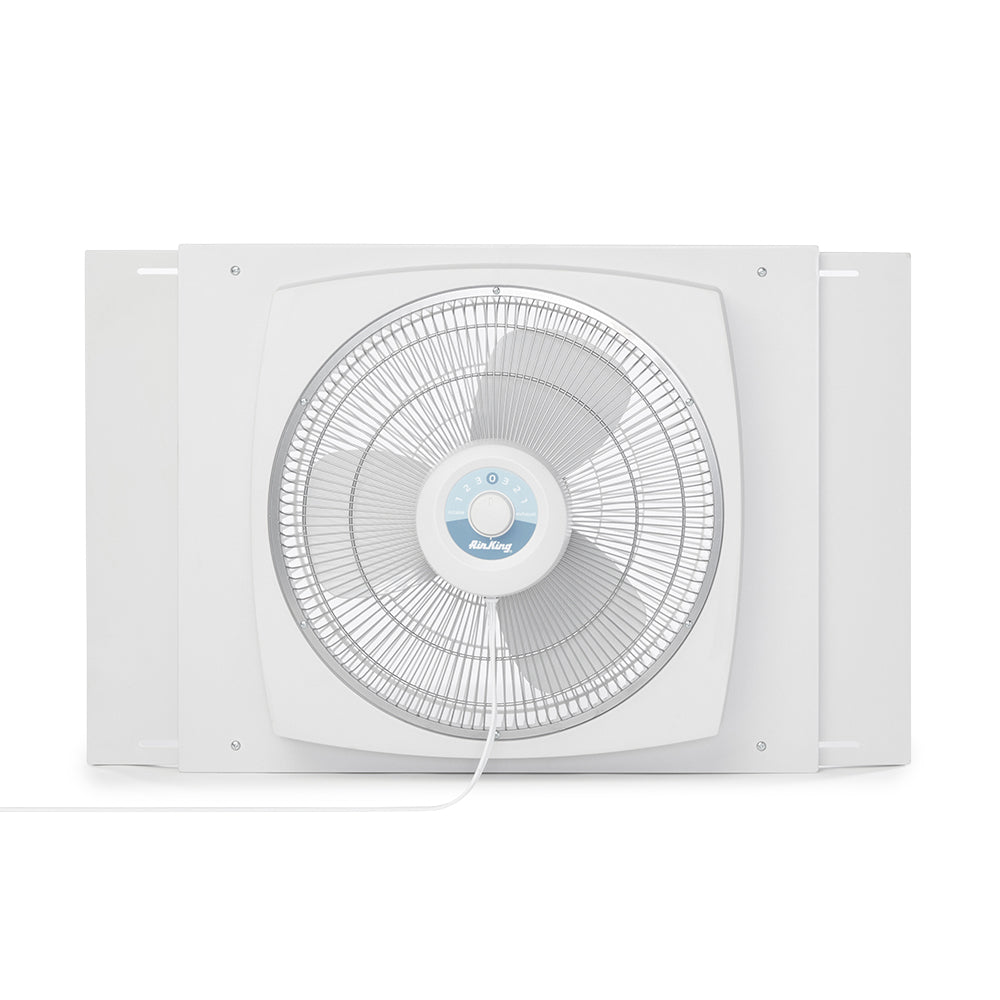 Air King Storm Guard 16" 3-Speed 1/16 HP Plastic Blade Window Fan (Open Box)