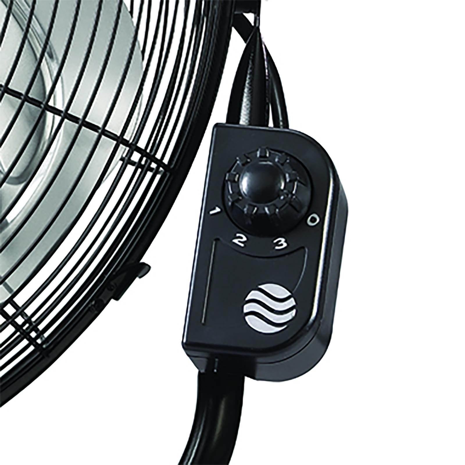 Lasko 20" High Velocity Performance Floor Fan w/ QuickMount, Black (Open Box) - VMInnovations