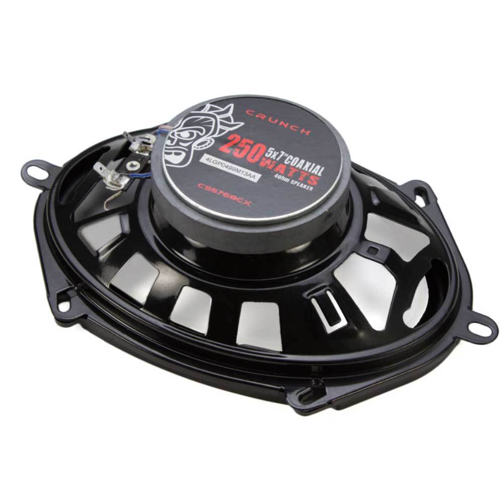 Crunch 250W Full Range 2 Way Coaxial Car Audio 5x7 by 6x8" Speaker Pair CS5768CX - VMInnovations