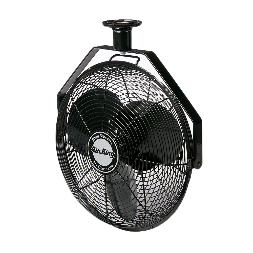 Air King 18" 1/16 HP Motor 3 Speed Non-Oscillating Enclosed Ceiling Mount Fan - VMInnovations