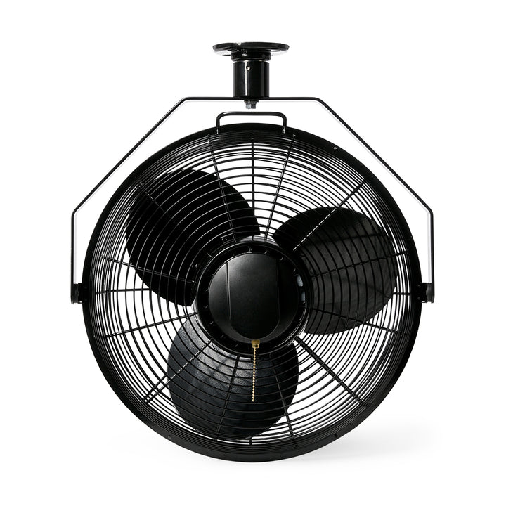 Air King 18" 1/16 HP Motor 3 Speed Non-Oscillating Enclosed Ceiling Mount Fan - VMInnovations