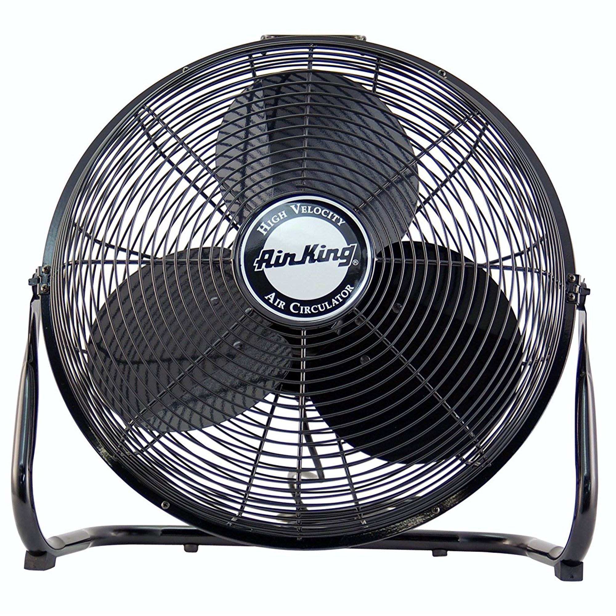 Air King 12 Inch 3-Speed Indoor Industrial Open Motor Pivoting Fan (Open Box) - VMInnovations