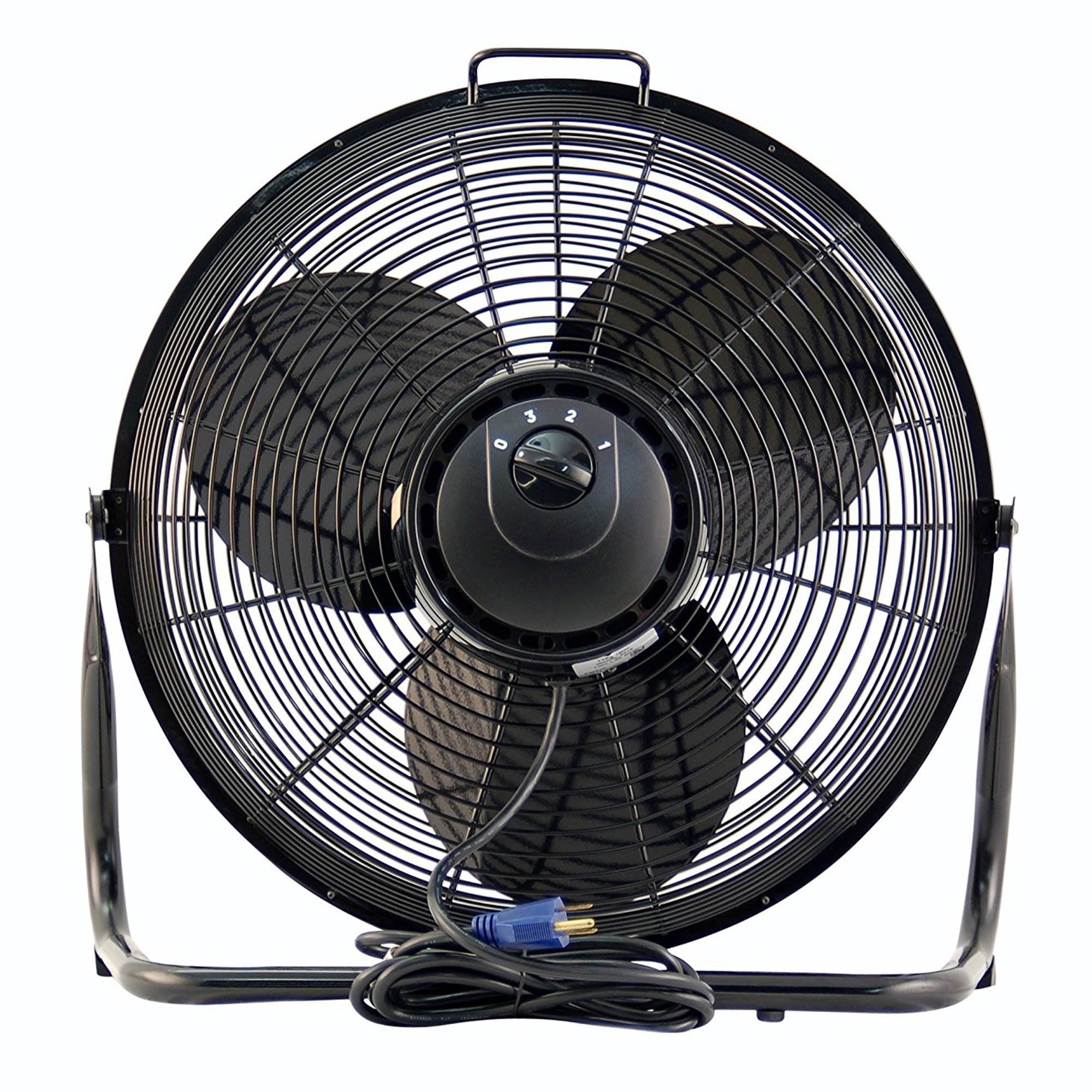 Air King 12 Inch 3-Speed Indoor Industrial Open Motor Pivoting Fan (Open Box) - VMInnovations
