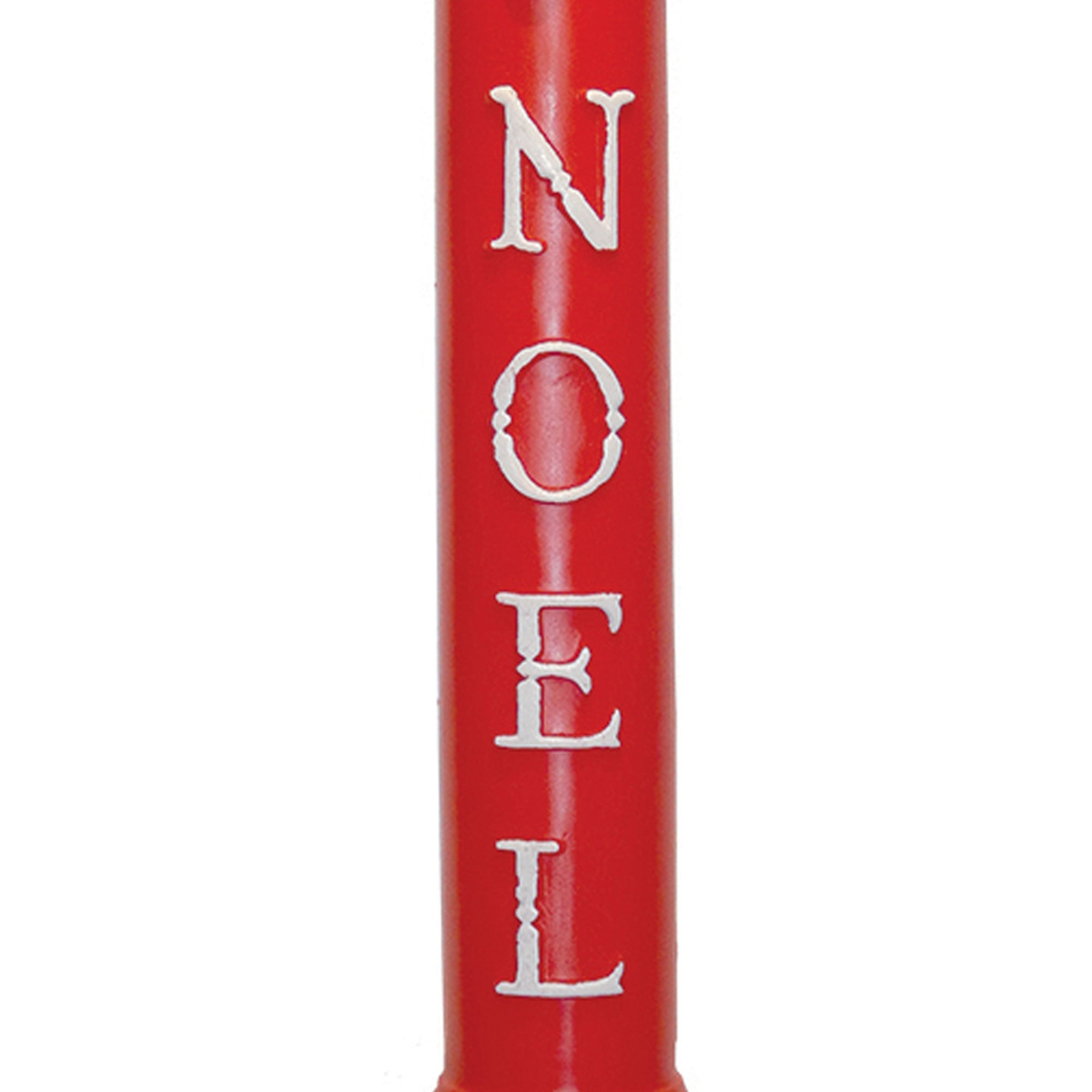 Union Christmas Illuminated Lighted 39" Noel Candle, Holiday Decor, Red, 2 Pack - VMInnovations