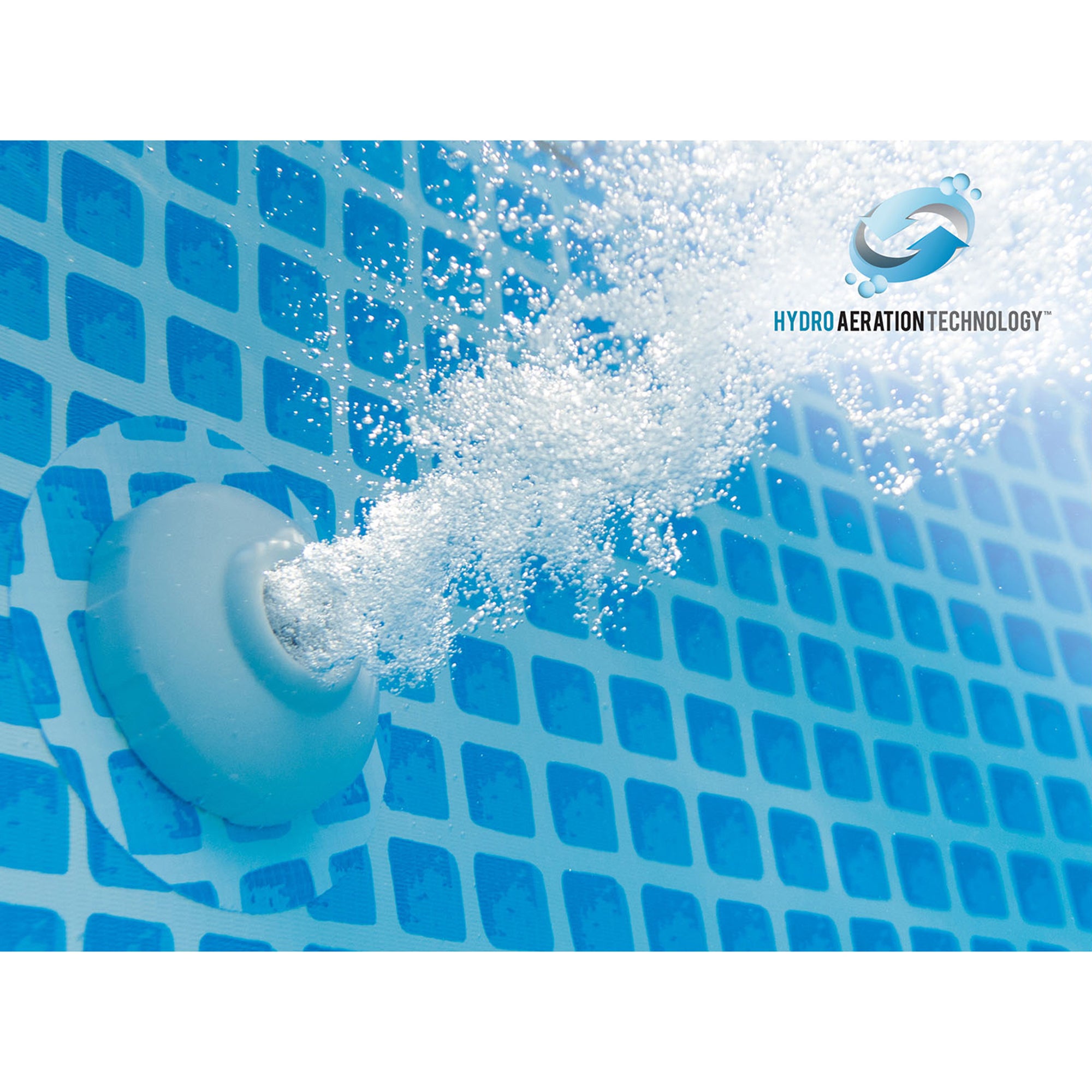 Intex 18ft x 48in Metal Frame Swimming Pool Set with Pump + 6 Filter Cartridges
