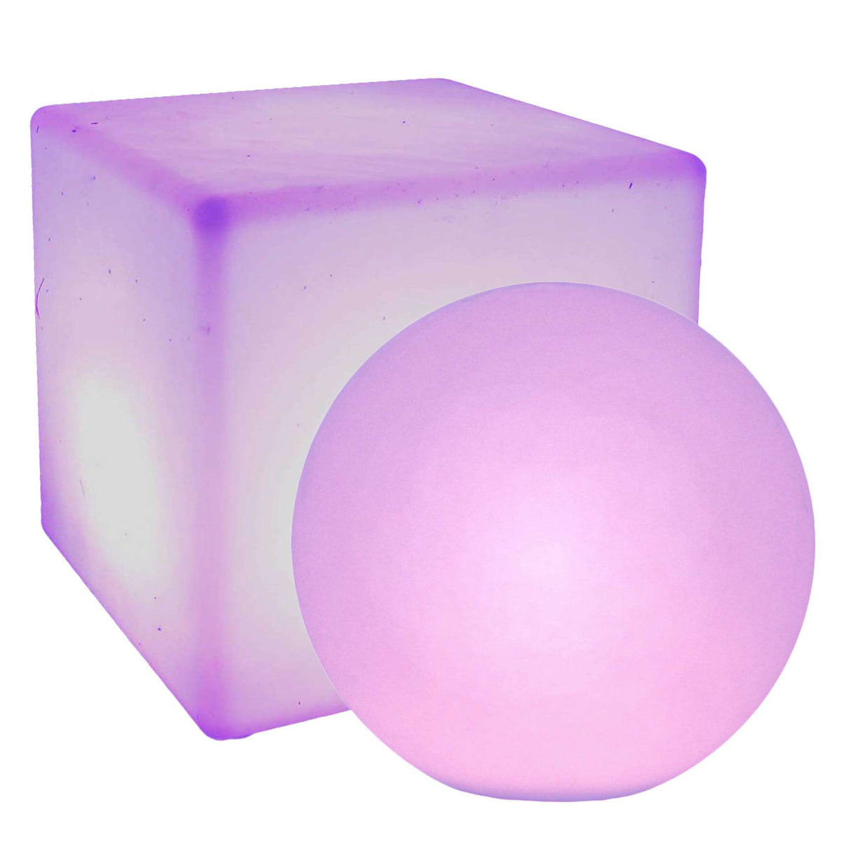 Main Access Waterproof & Floating LED Lights, 16" Cube & 13" Ellipsis Ball