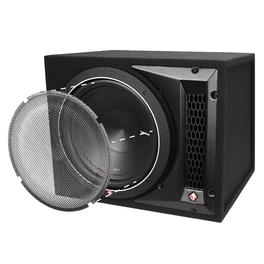 Rockford Fosgate 1000W Punch Dual P1 10" Loaded Subwoofer Enclosure (For Parts)
