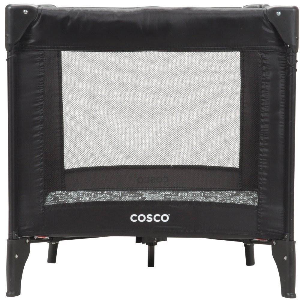 Cosco Funsport Compact Fold Wheeled Nap and Play Yard, Mapleton | Open Box
