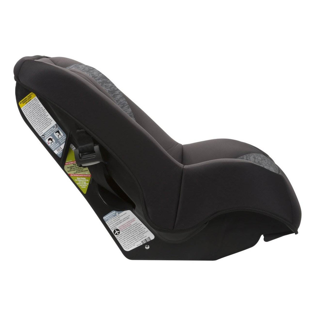 Cosco Mighty Fit 65 DX 65 lbs. Max Convertible Car Seat, Heather Onyx (Open Box)
