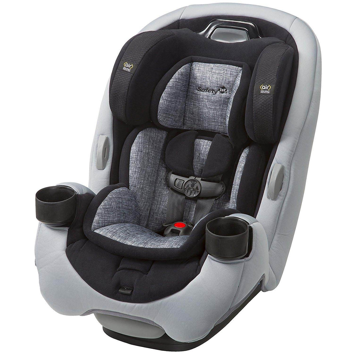 Safety 1st Grow and Go Ex Air 3 In 1 Baby Convertible Car Seat, Lithograph Gray - VMInnovations