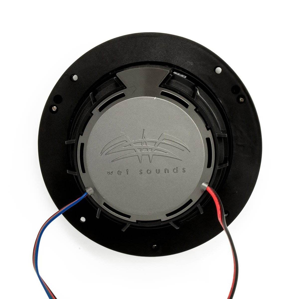 Wet Sounds 8" 300W Silver LED Coaxial Full Range Marine Speakers, Pair(Open Box)