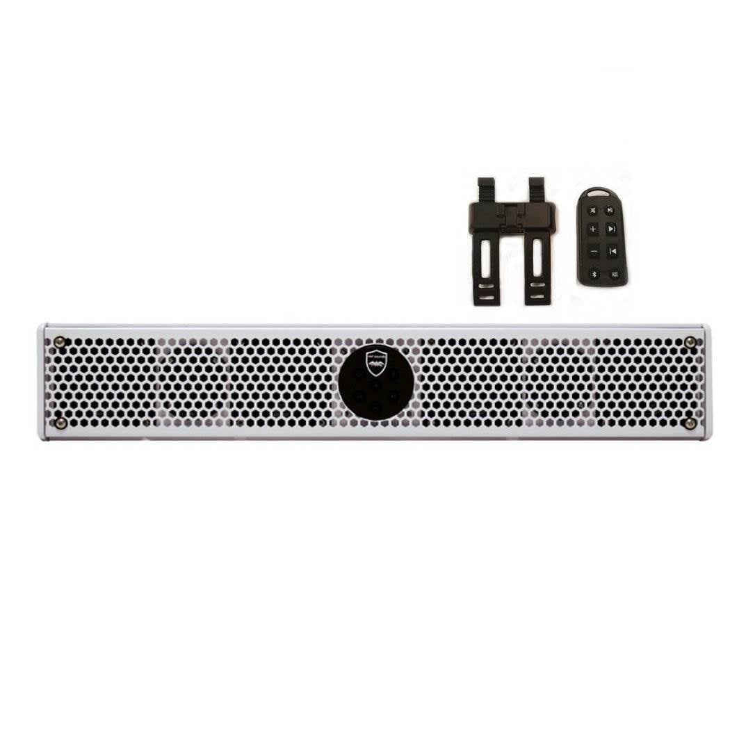 Wet Sounds Stealth 6 Ultra HD 200W White Marine ATV Soundbar + Remote (Open Box)