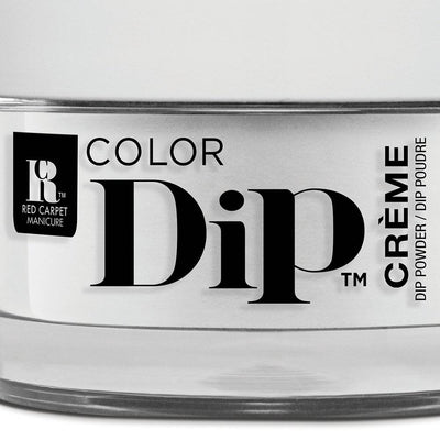 Red Carpet Manicure Color Dip Nail Dip Powder, Top Billing White Creme 0.3 oz