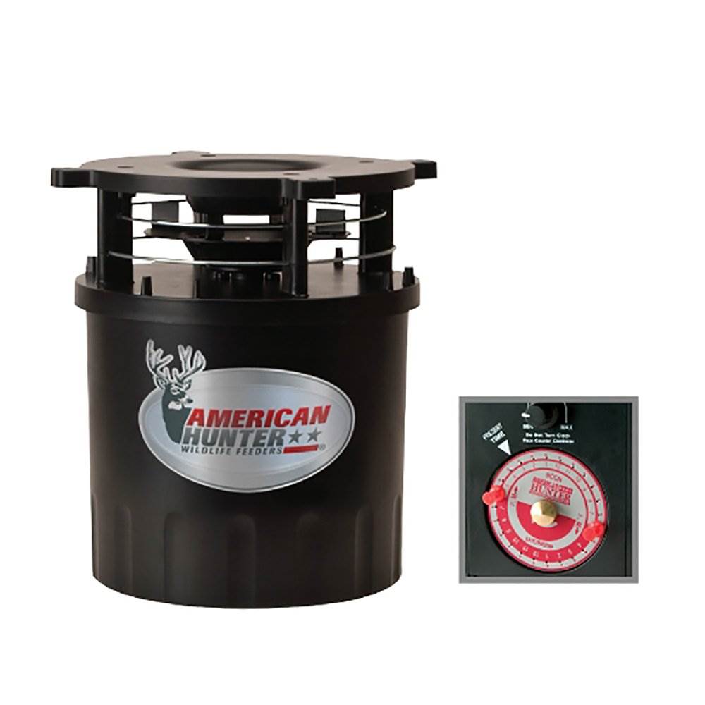 American Hunter R-Pro Wildlife Feeder Kit w/ Analog Timer & Guard (For Parts)