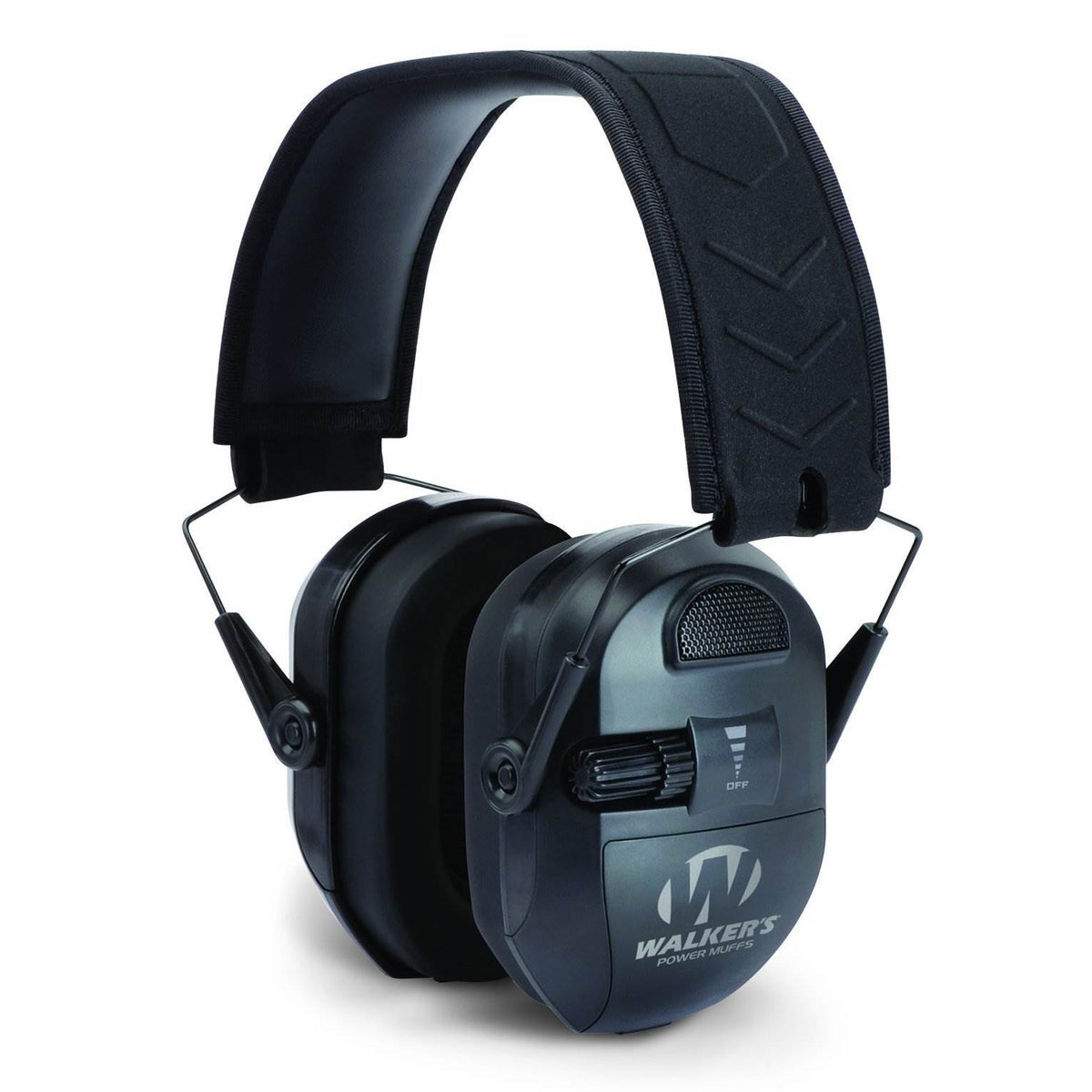 Walkers Hunting Shooting 9x Power 2 Omni Microphone Power Muffs Black (Open Box)