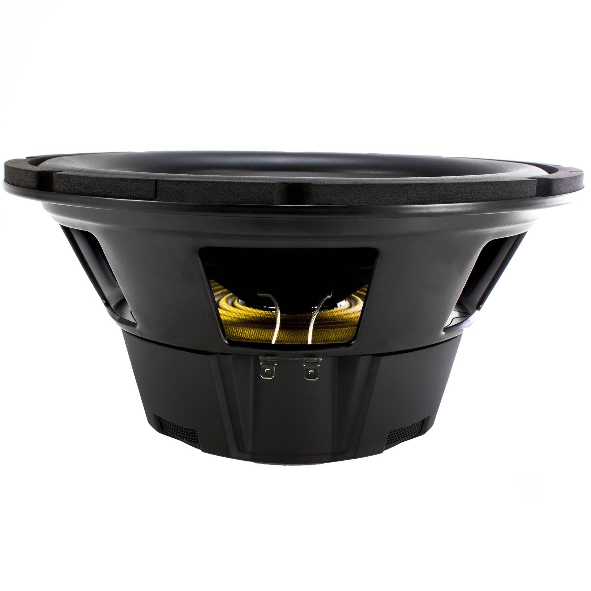 Crunch 600W 12" PZX Series Dual 4 Ohm 88 dB Voice Coil Car Subwoofer | PZX12D4