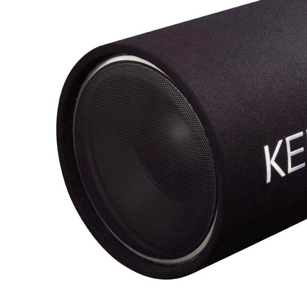 Kenwood 12" 1200W Cylindrical Subwoofer & 2 Channel 85W Car Amplifier (Open Box)
